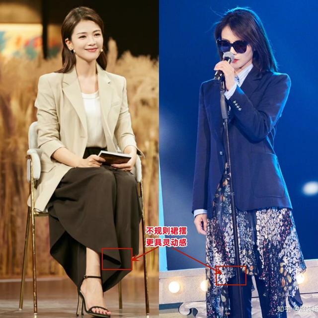 “反油腻”！学刘涛这样穿洋气又好看瓦力棋牌试玩女人到了中年穿衣打扮要(图11)